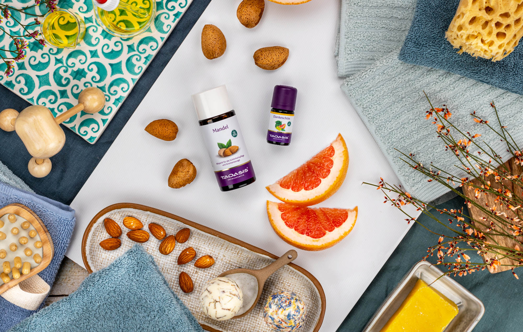 TAOASIS Mandelöl, Dankeschön-Duft und Zutaten für DIY-Kosmetik