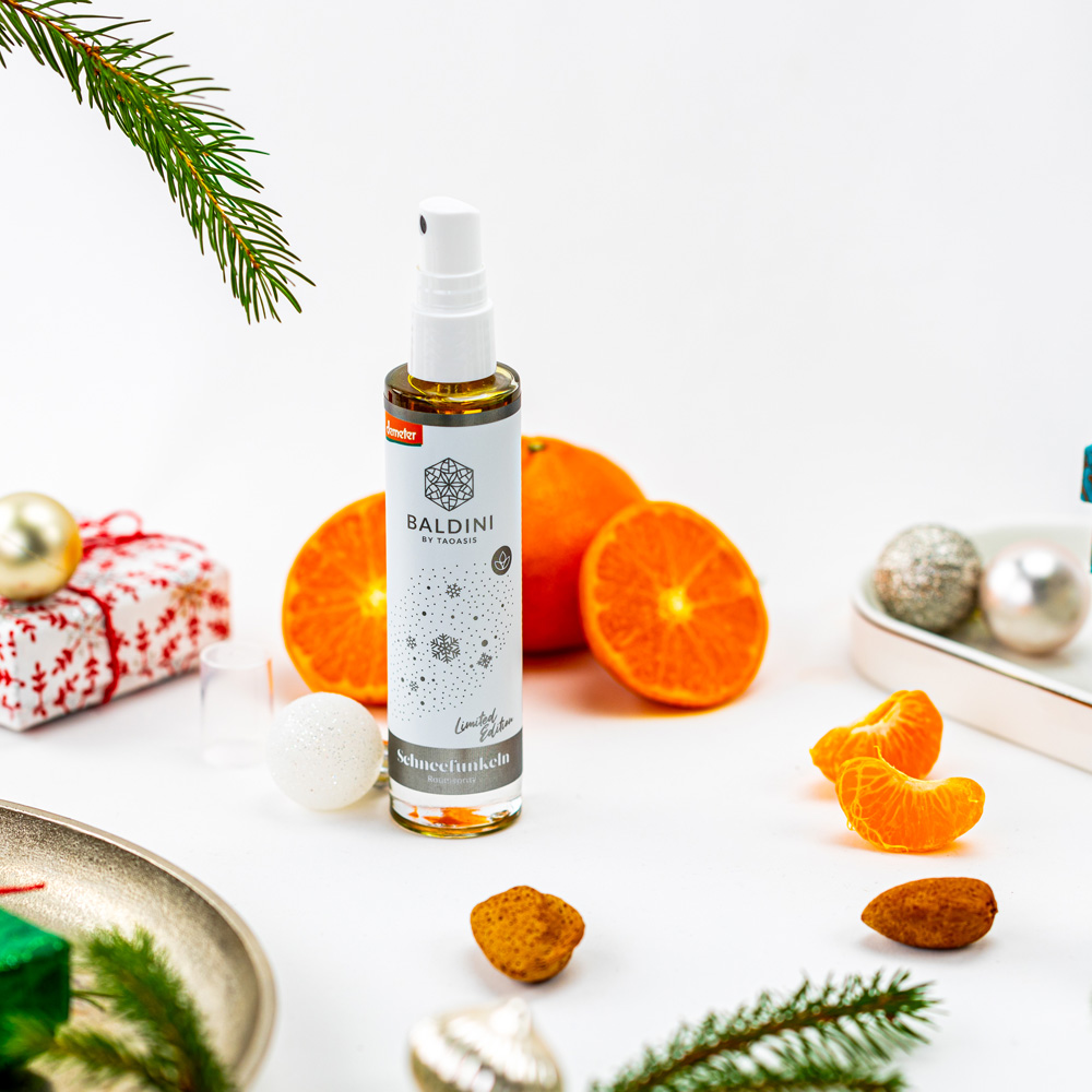 Baldini - Schneefunkeln Raumspray demeter