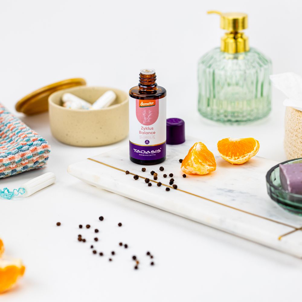 Frauenkraft Zyklus Balance Bauchwohl-Öl