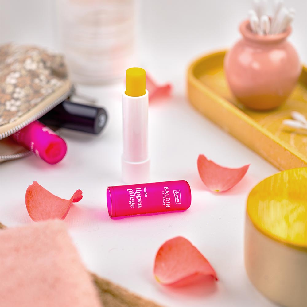 Rose Lippenpflegestift