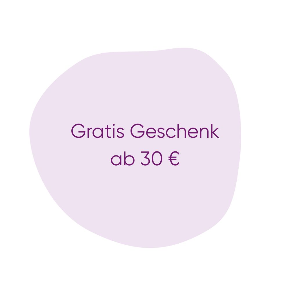 Grafik mit dem Text: Gratis Geschenk ab 30 €.