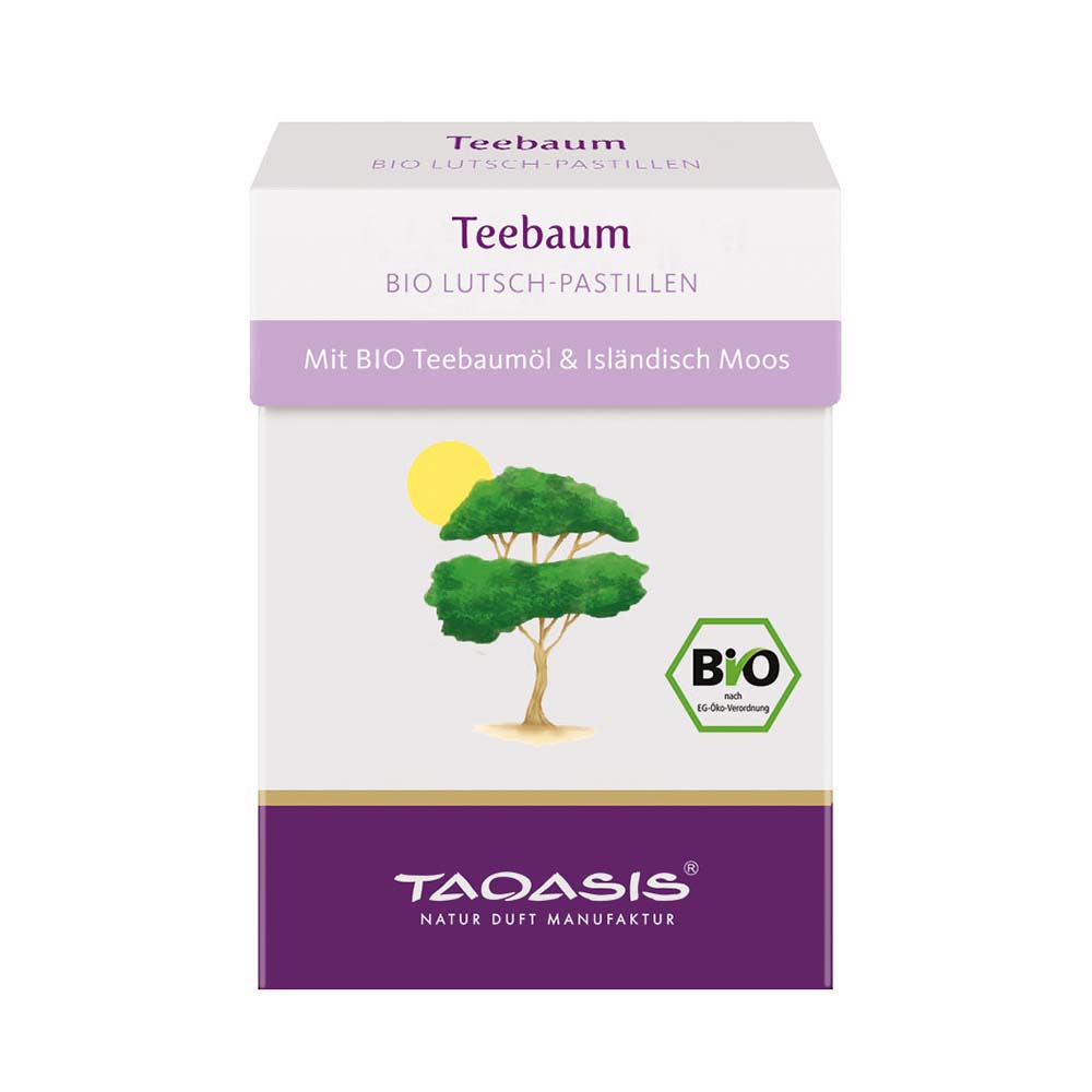 Tea tree pastilles organic