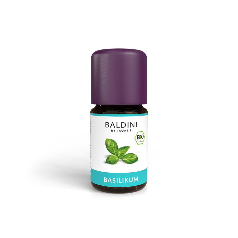 Baldini Bio-Aroma Basilikumöl BIO|demeter