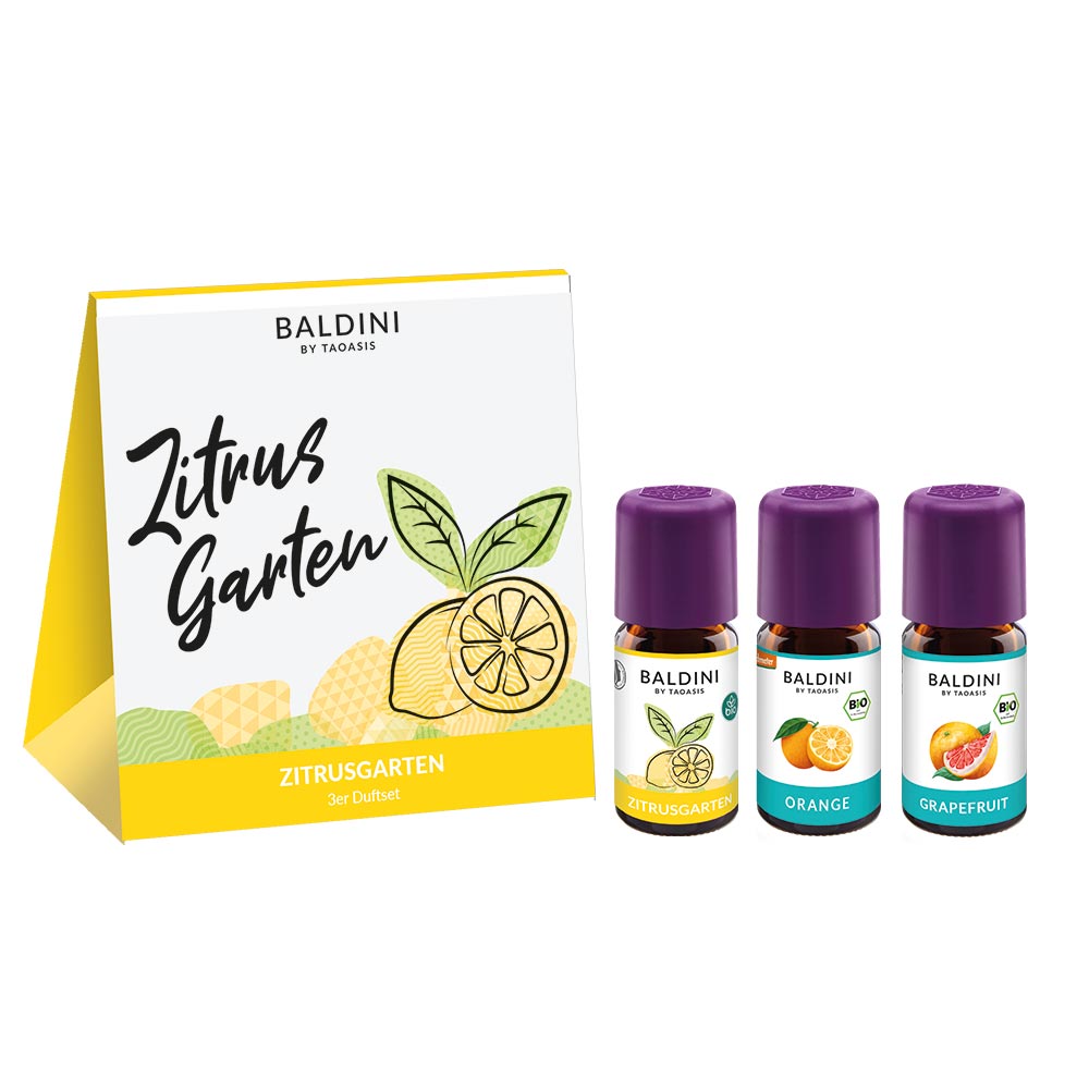 Baldini – Zitrusgarten® 3-piece scent set
