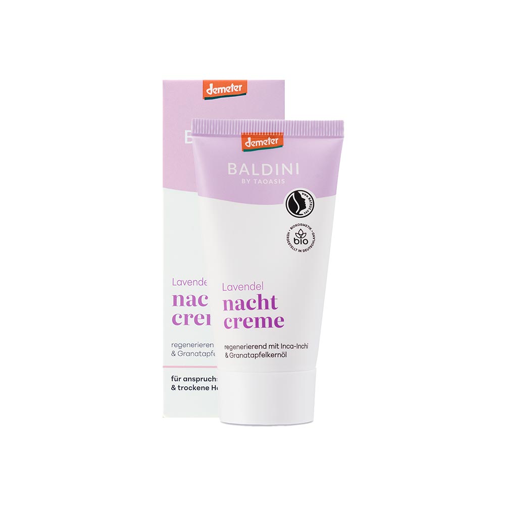 Baldini - Reichhaltige Nachtcreme Lavendel