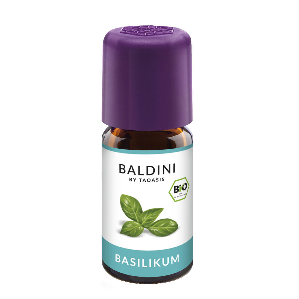 Baldini Bio-Aroma Basilikumöl BIO|demeter