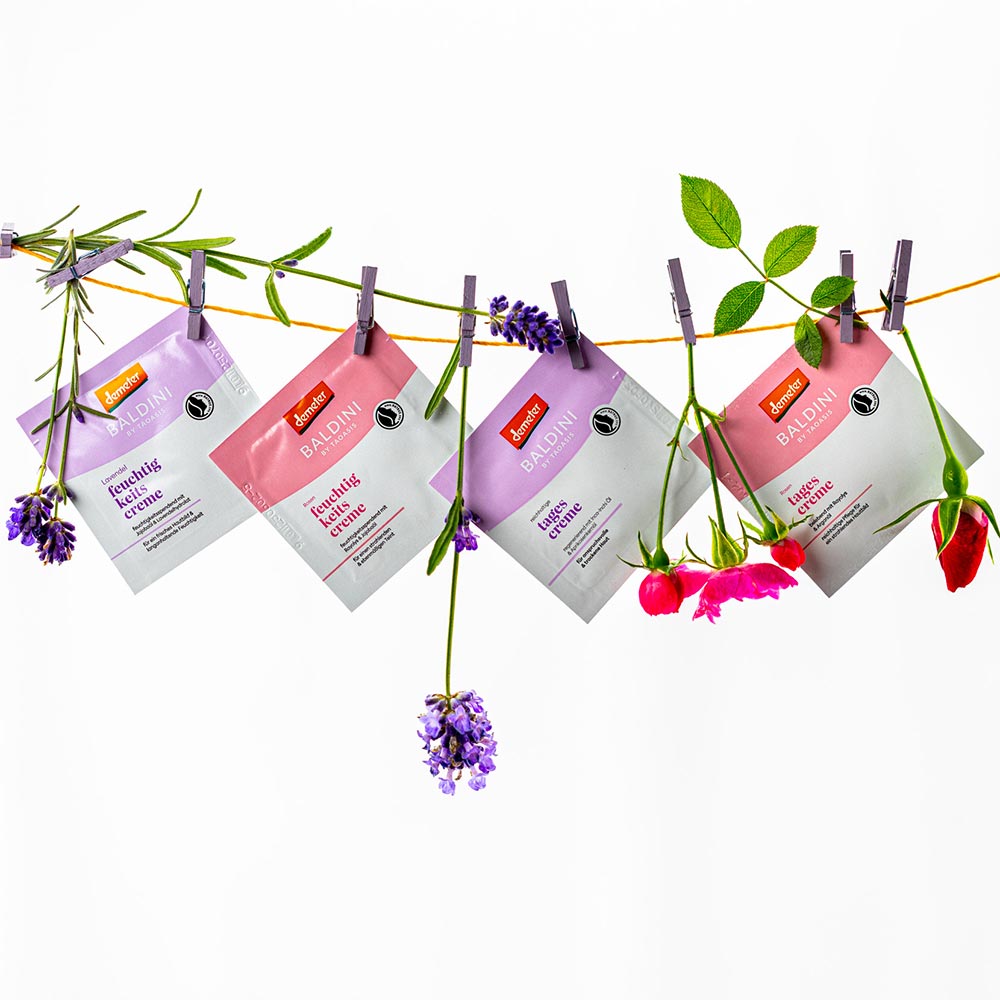 Lavendel Tagescreme Sachet