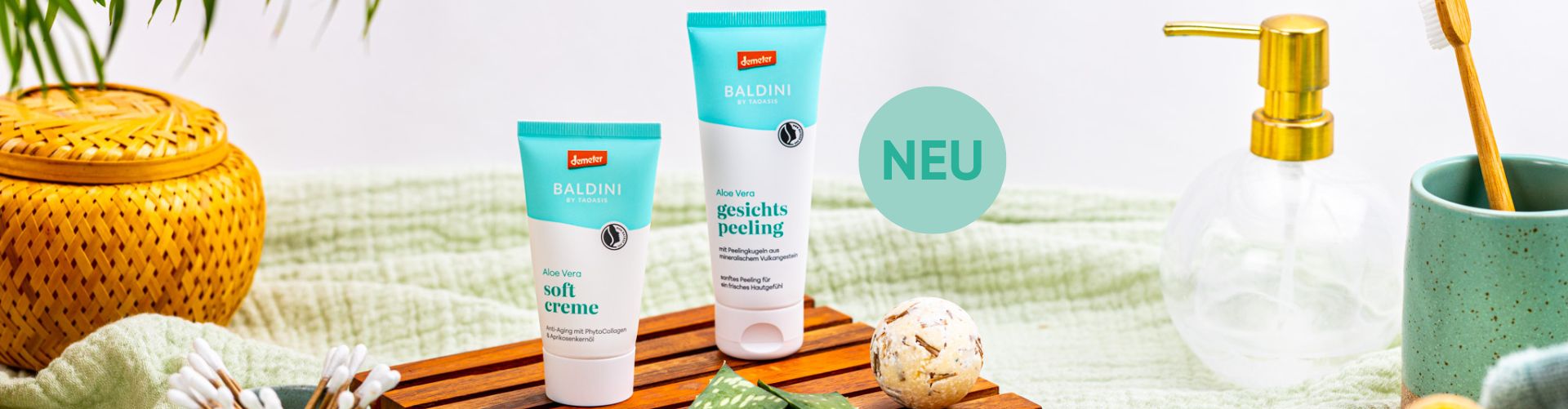 Neue Kosmetikserie: Aloe Vera