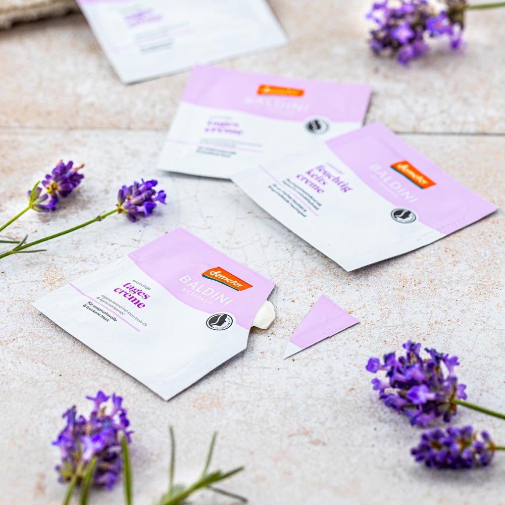Lavendel Tagescreme Sachet