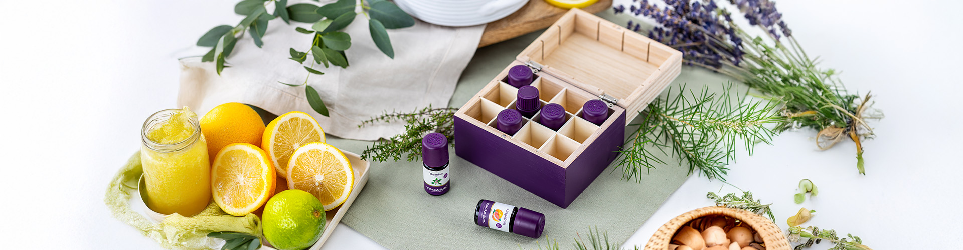 TaoCase TaoCase mit ätherischen Ölen und Zitrusfrüchten