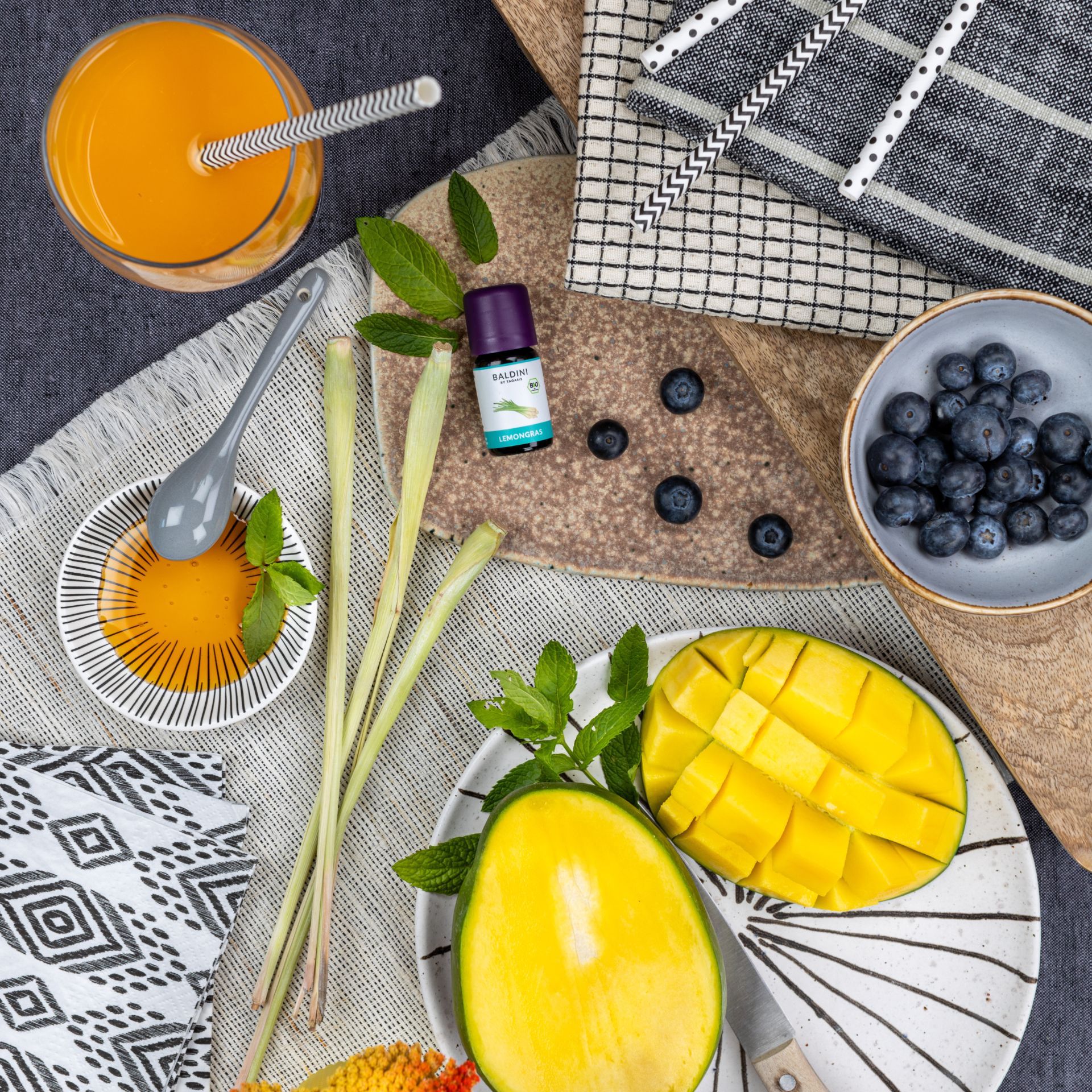 Erfrischender Mango-Smoothie