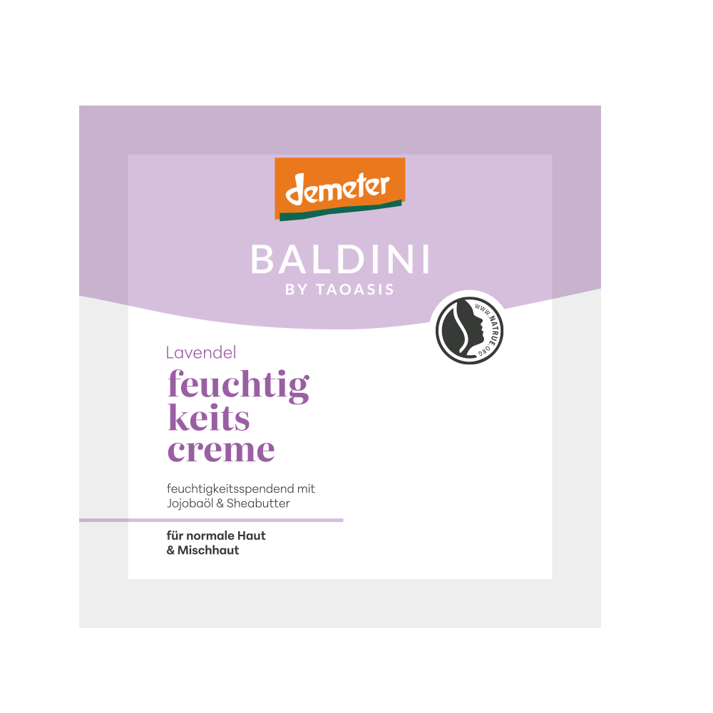 Lavendel Feuchtigkeitscreme Sachet
