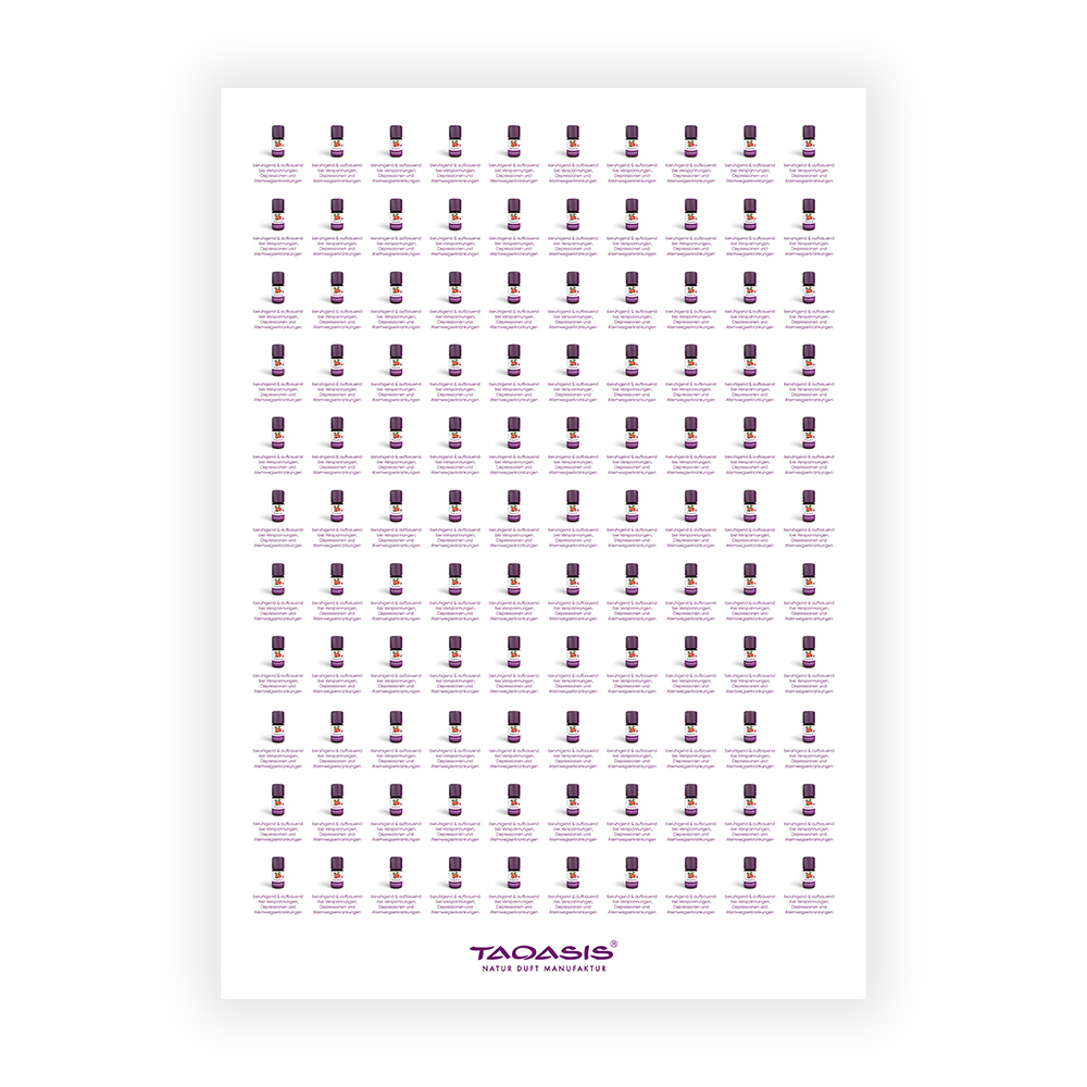 Poster TAOASIS ätherische Öle A-Z