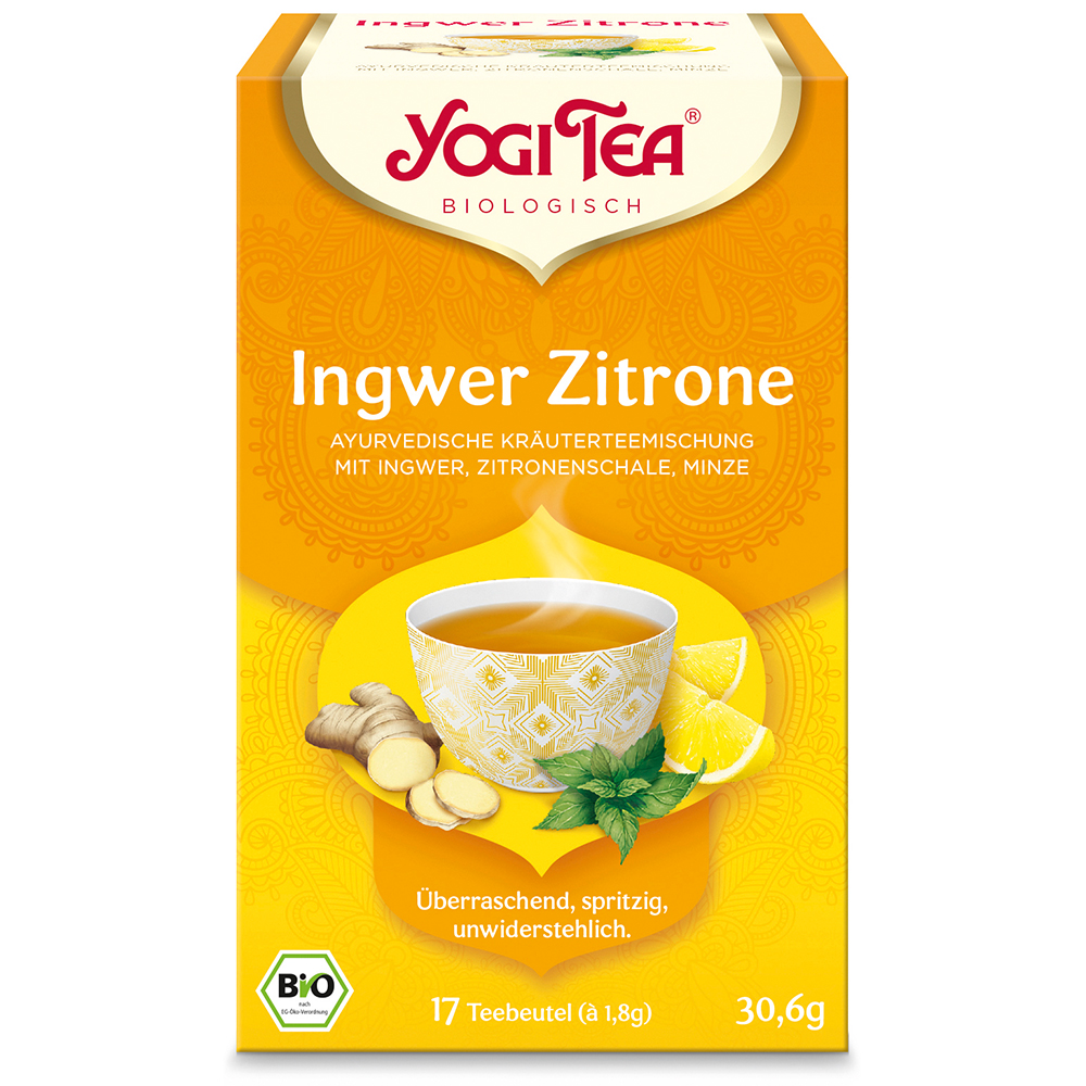 YOGI TEA® - Ingwer/Zitrone BIO