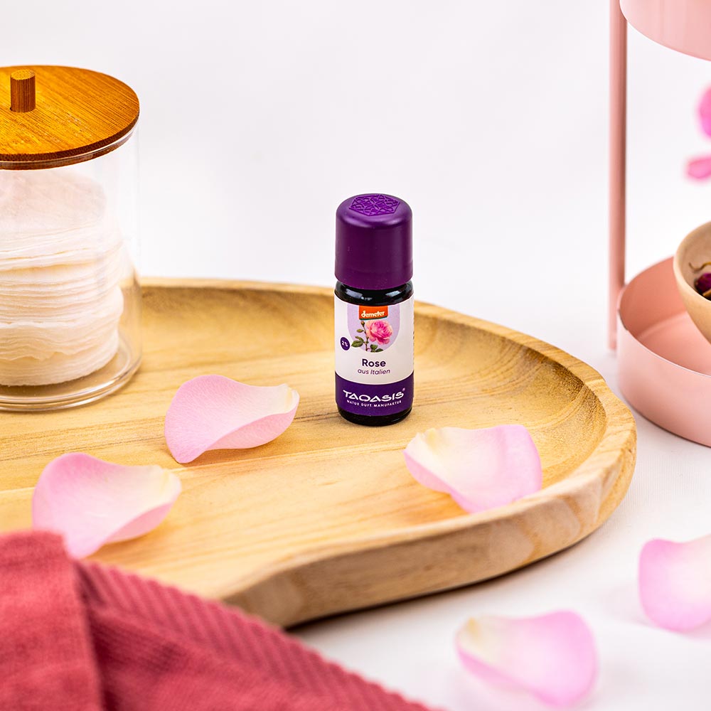 Rose rein italienisch 2% Bio in Jojobaöl demeter