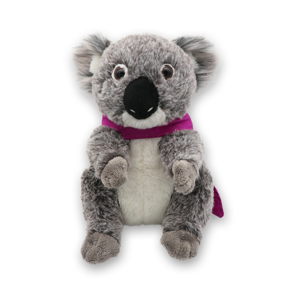 Kuschel-Koala mit Superhelden-Cape