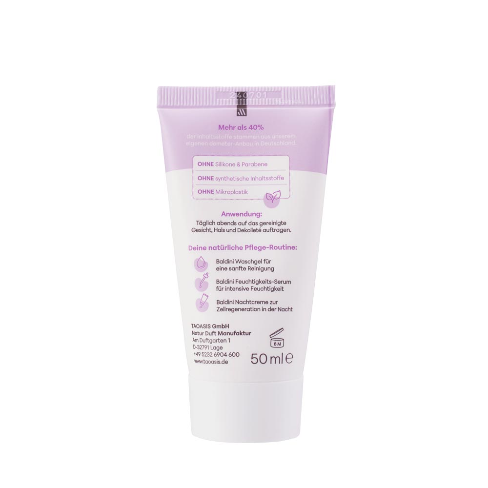 Baldini - Reichhaltige Nachtcreme Lavendel