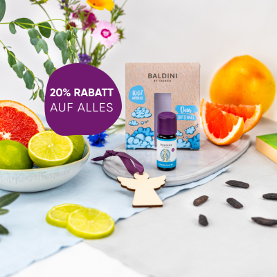 20% Rabatt auf alles 