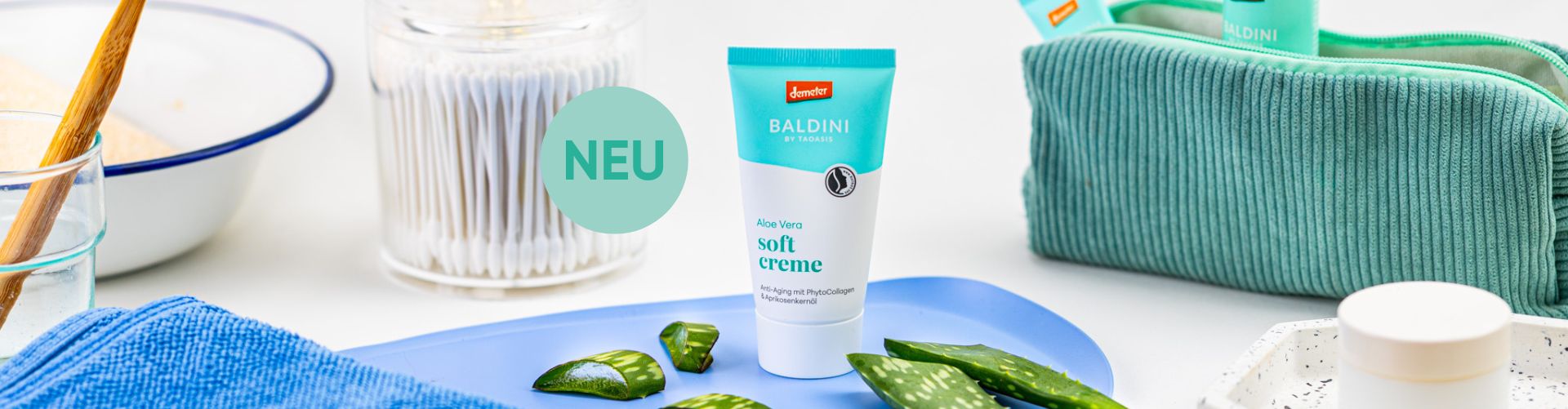 Neu: Aloe Vera Kosmetikserie
