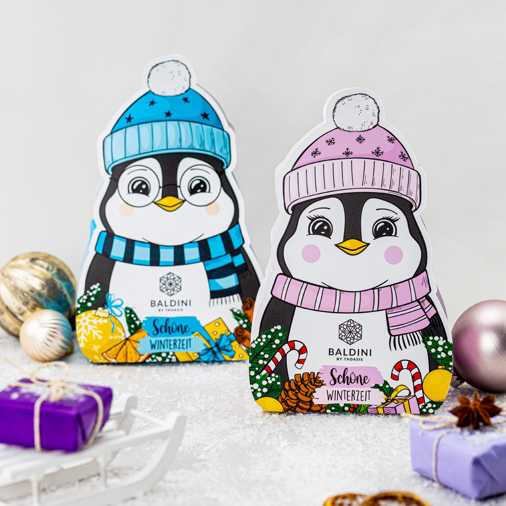 Baldini – Pinguin Weihnachts-Duftset „Happy Christmas“