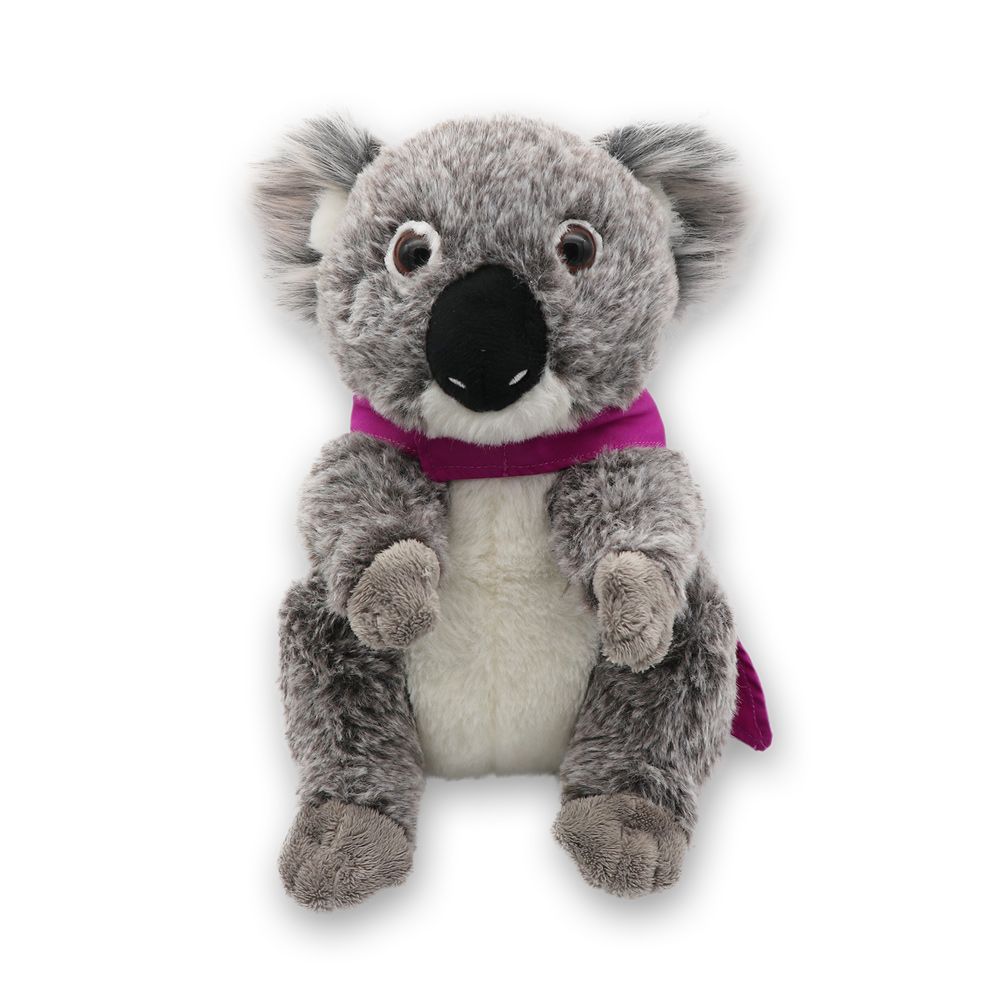 Kuschel-Koala mit Superhelden-Cape